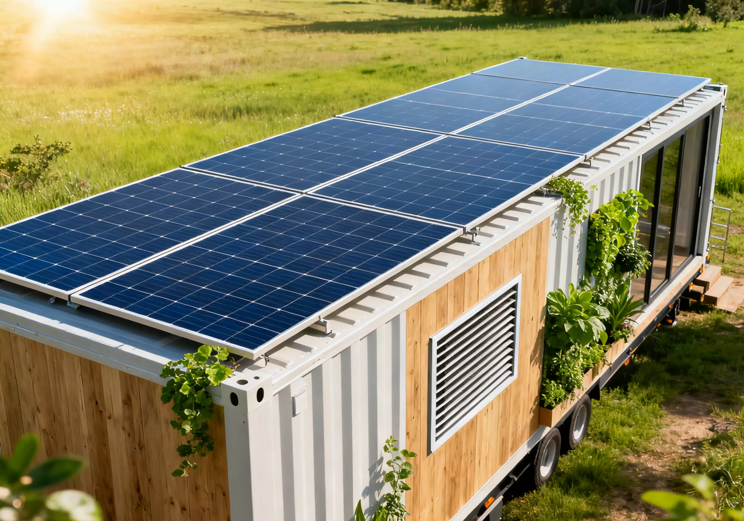 Movable Green Buildings: The Low-Carbon Logic of Photovoltaic Container Houses